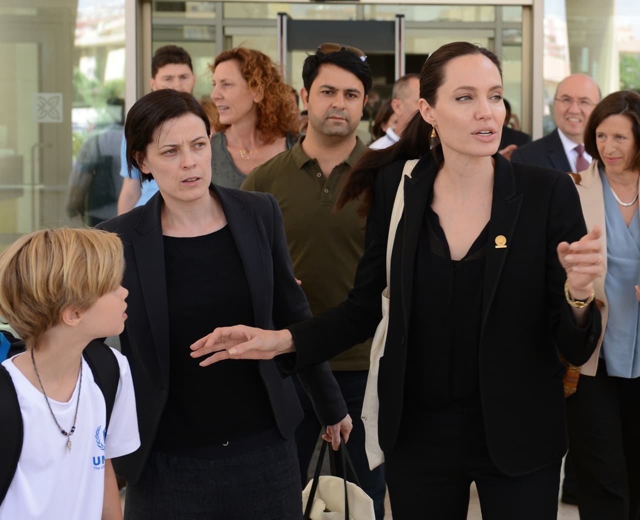 En especial la pequeña Shiloh.