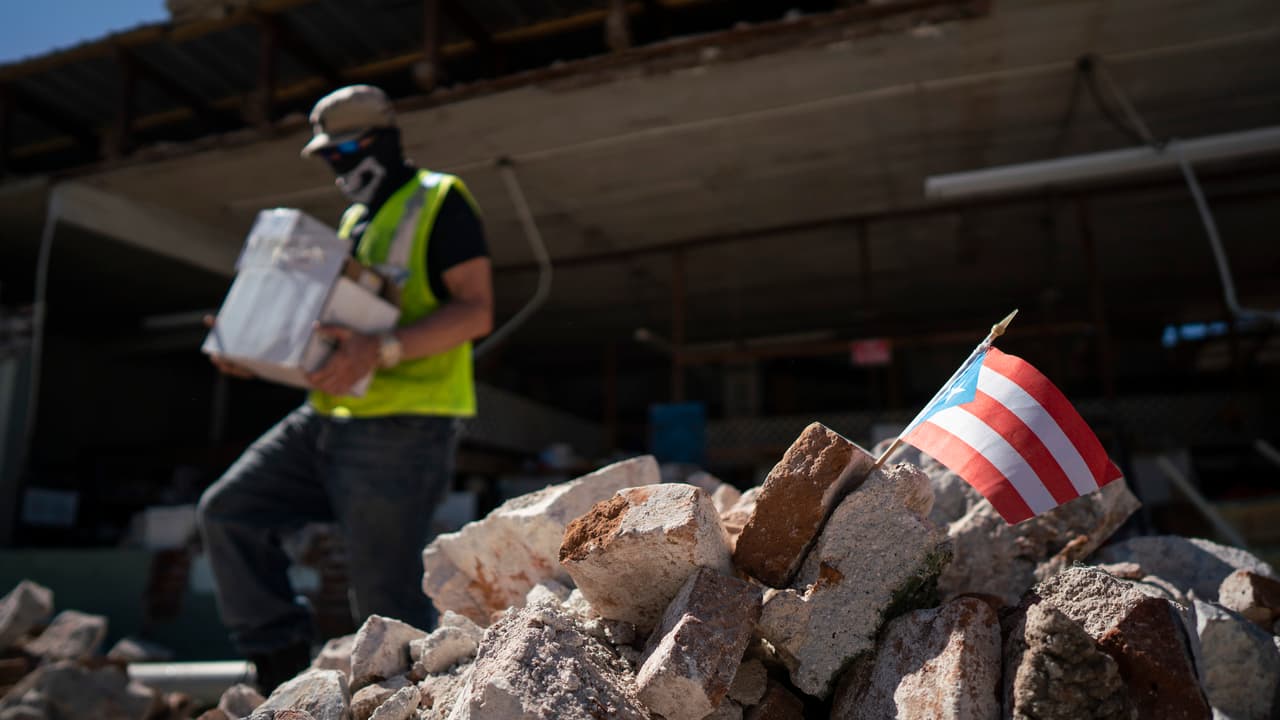 Puerto Rico "está paralizado" después de sismos y réplicas que impactaron la isla
