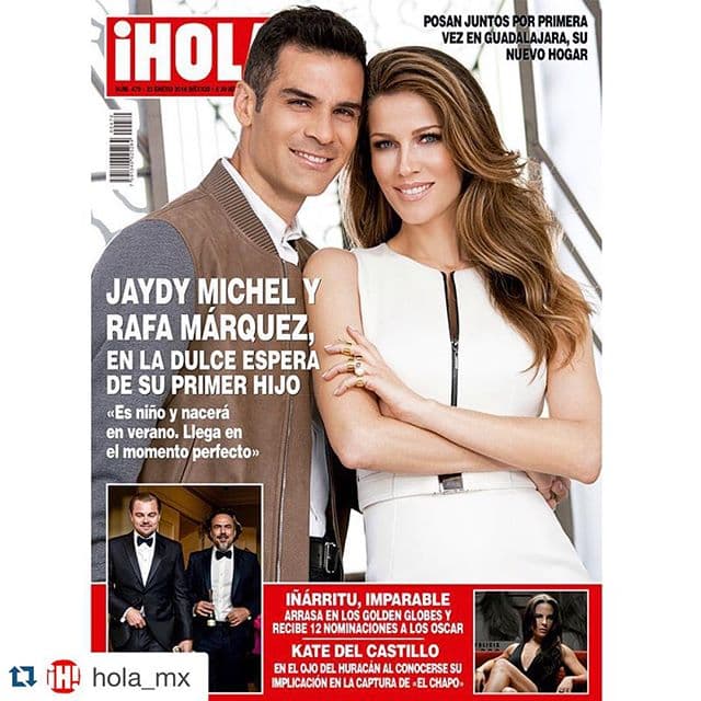 Fue en la revista ¡HOLA! donde dieron la buena noticia de su embarazo.