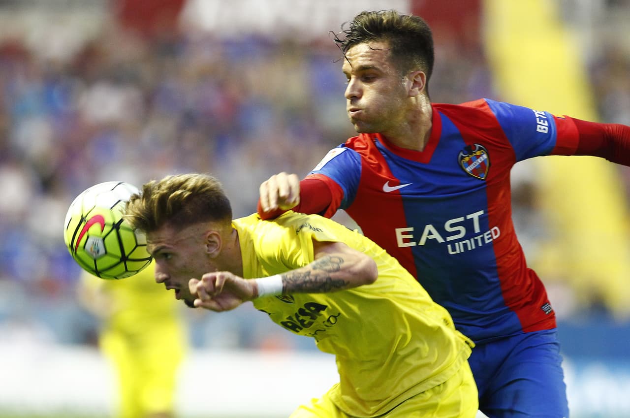 Levante 1-0 Villarreal: Levante frenó el paso del 'Submarino amarillo'