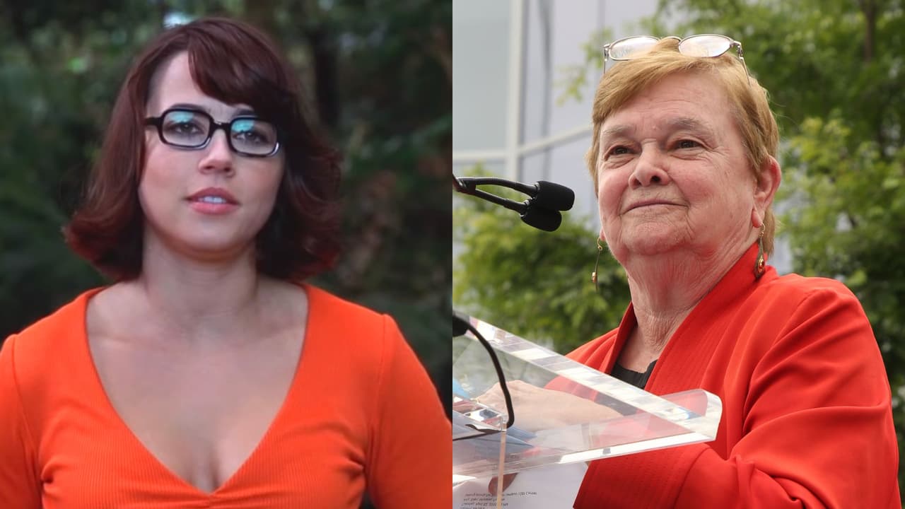 Velma del live action de 'Scooby-Doo' y la política Sheila Kuehl.