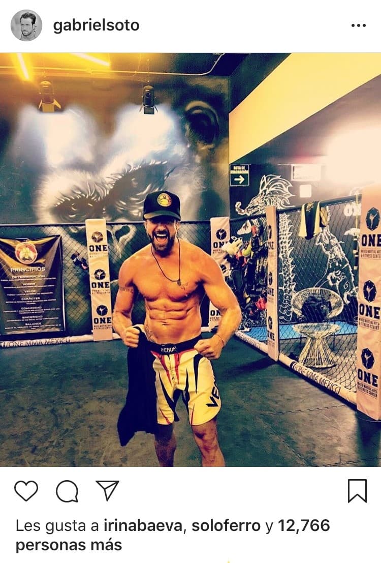 Sin embargo, las publicaciones de Gabriel Soto sobre su fundación 'No tires la toalla', en la que apoya a boxeadores amateur, cuentan con el gusto de Irina Baeva.