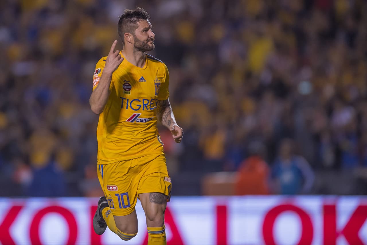 <b>3.- ANDRÉ-PIERRE GIGNAC</b>
<br>- Equipo: Tigres
<br>- Torneos: Apertura 2015 - Clausura 2020
<br>- Goles: 89