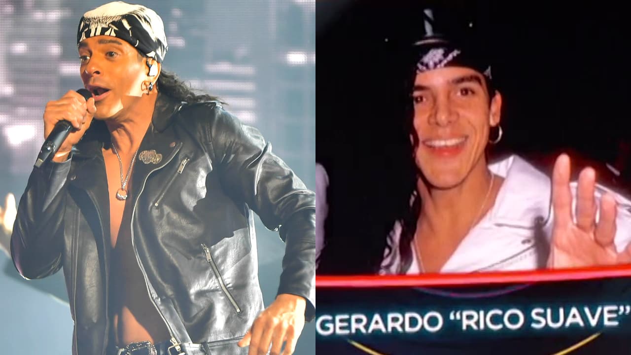 Al cantante le tocó transformarse en 
<b>Gerardo</b>, el rapero de los años ’90 
<b><a href="https://www.univision.com/shows/tu-cara-me-suena/yahir-rapea-al-estilo-de-gerardo-rico-suave-y-con-tatuaje-de-la-suerte-en-tu-cara-me-suena-2022-video">famoso por interpretar ‘Rico, Suave’</a></b>.