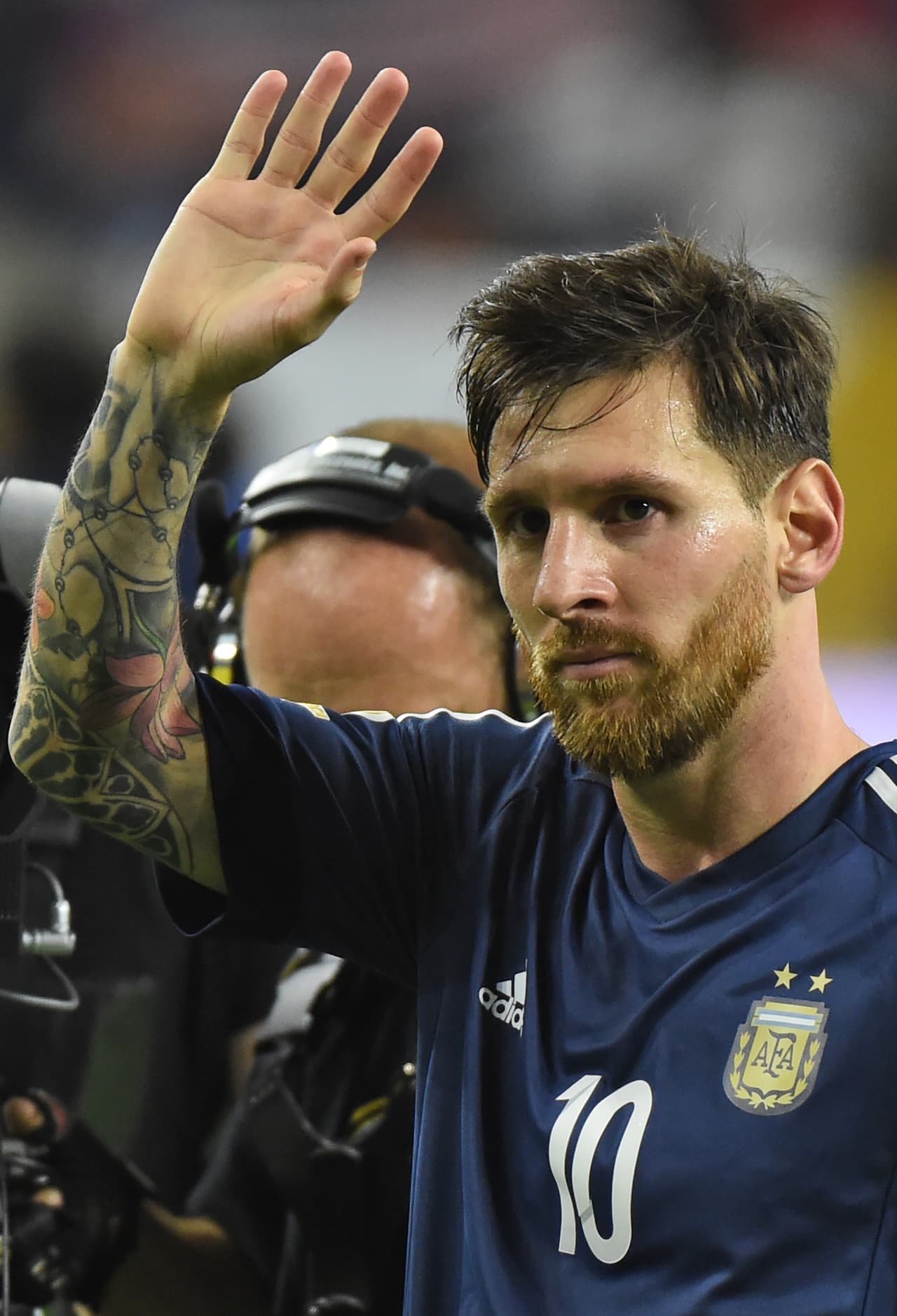 Lionel, nominado en la categoría de Deportistas de Alto Voltaje, se ha destacado en este torneo por llevar una marcada barba cerrada en su color rojo.