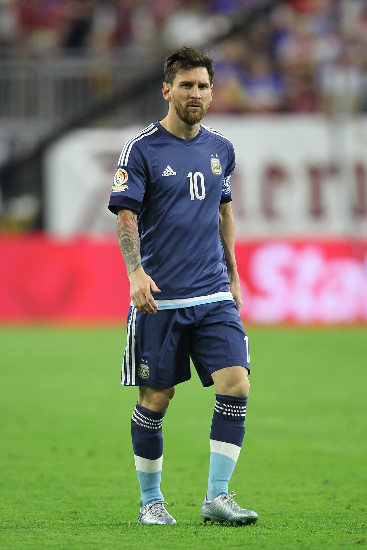 ¿Qué es lo que pasa con esa barba que lleva ahora y cómo ha impactado en el look del '10' de la albiceleste?