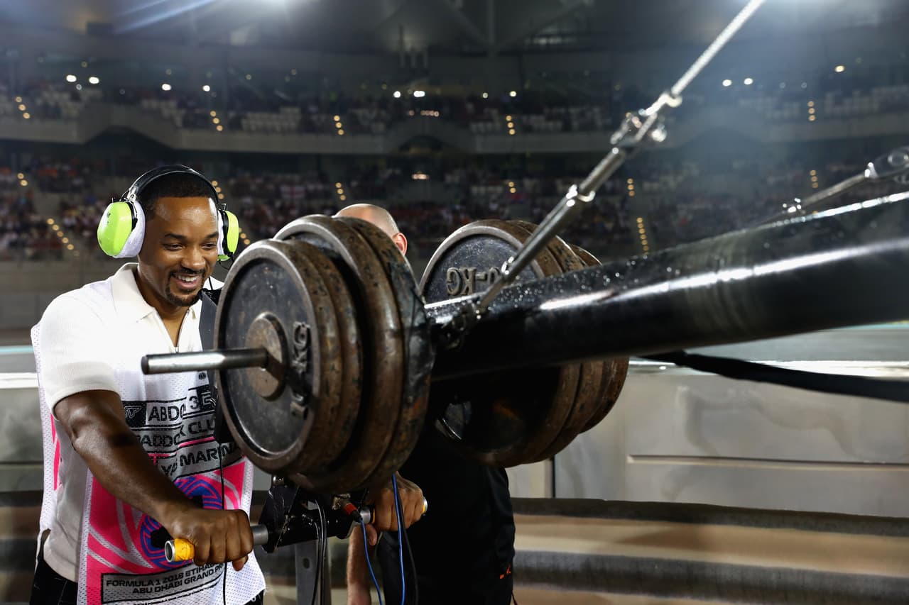 Smith se divirtió durante la competencia como cualquier otro fanático que tuviera esa oportunidad.