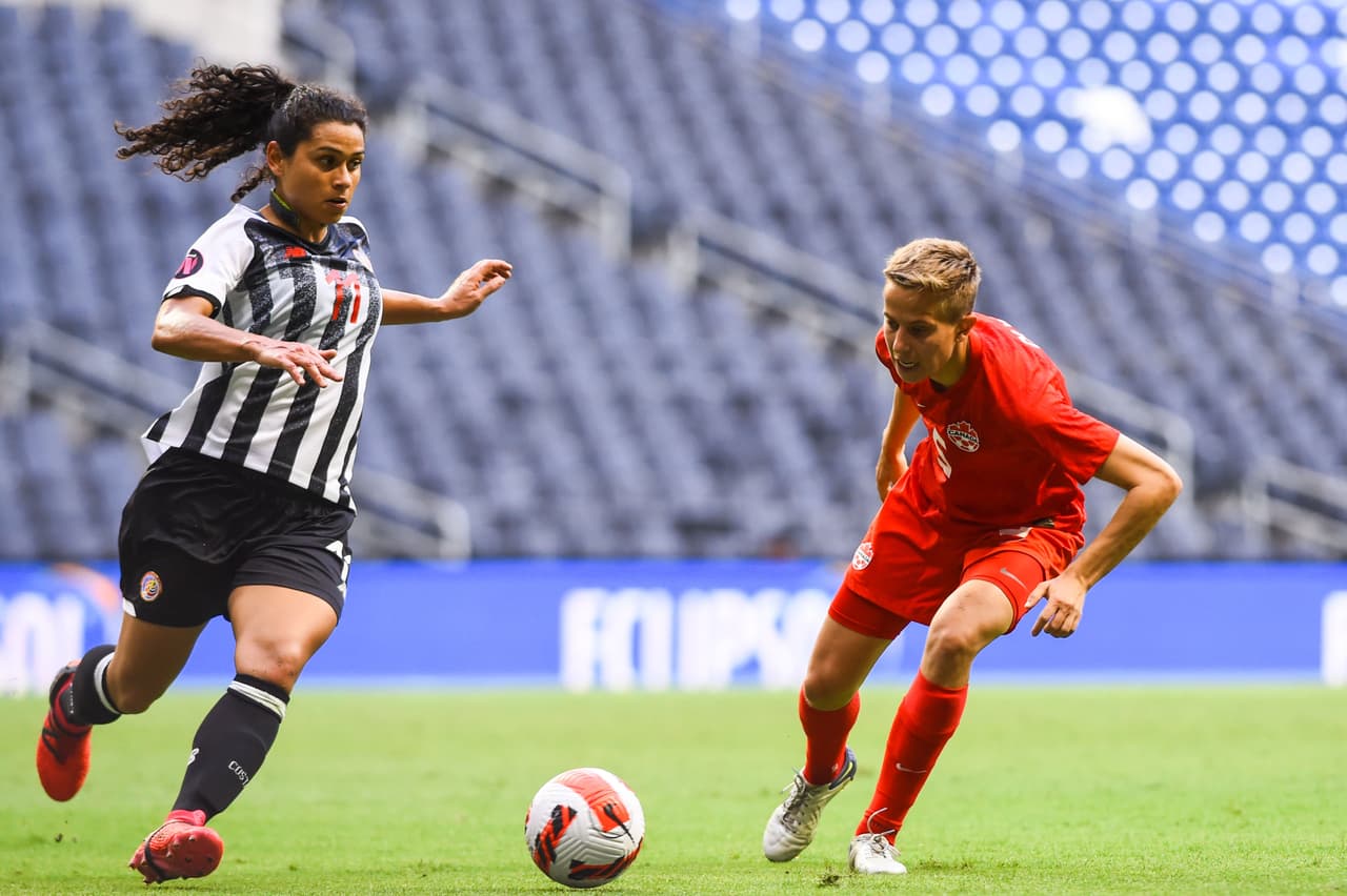 Canadá no permitió que Costa Rica diera la sorpresa y las venció 2-0 en el Estadio BBVA de Monterrey para así sellar su pase a Semifinales del Clasificatorio Femenil Concacaf W con paso perfecto.