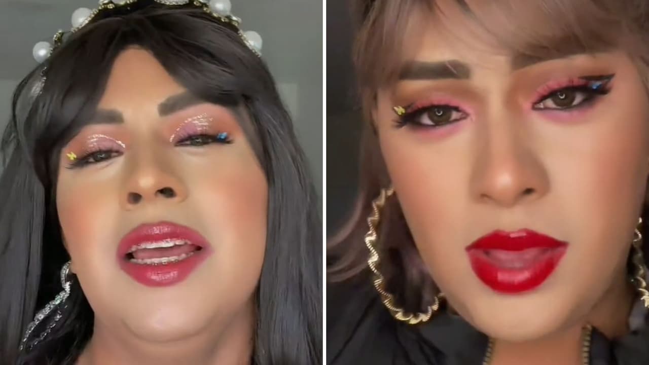 Josué Damas en diferentes videos de su TikTok