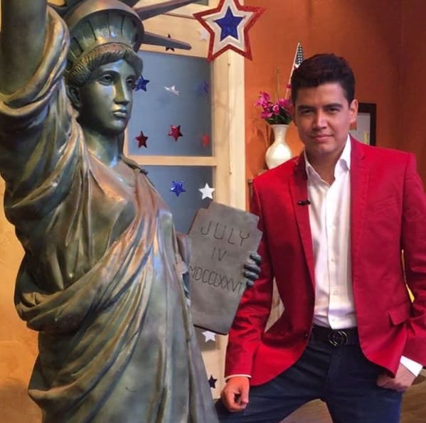 Orlando Segura también se unió a la celebración.