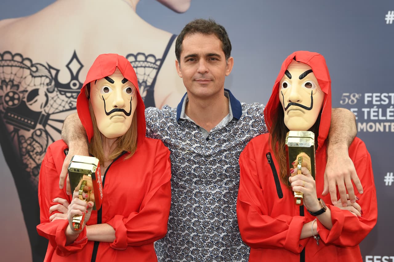 Pasando al tema de las series de TV, no podía faltar una de las más conocidas en los últimos tiempos, 'La casa de papel'.