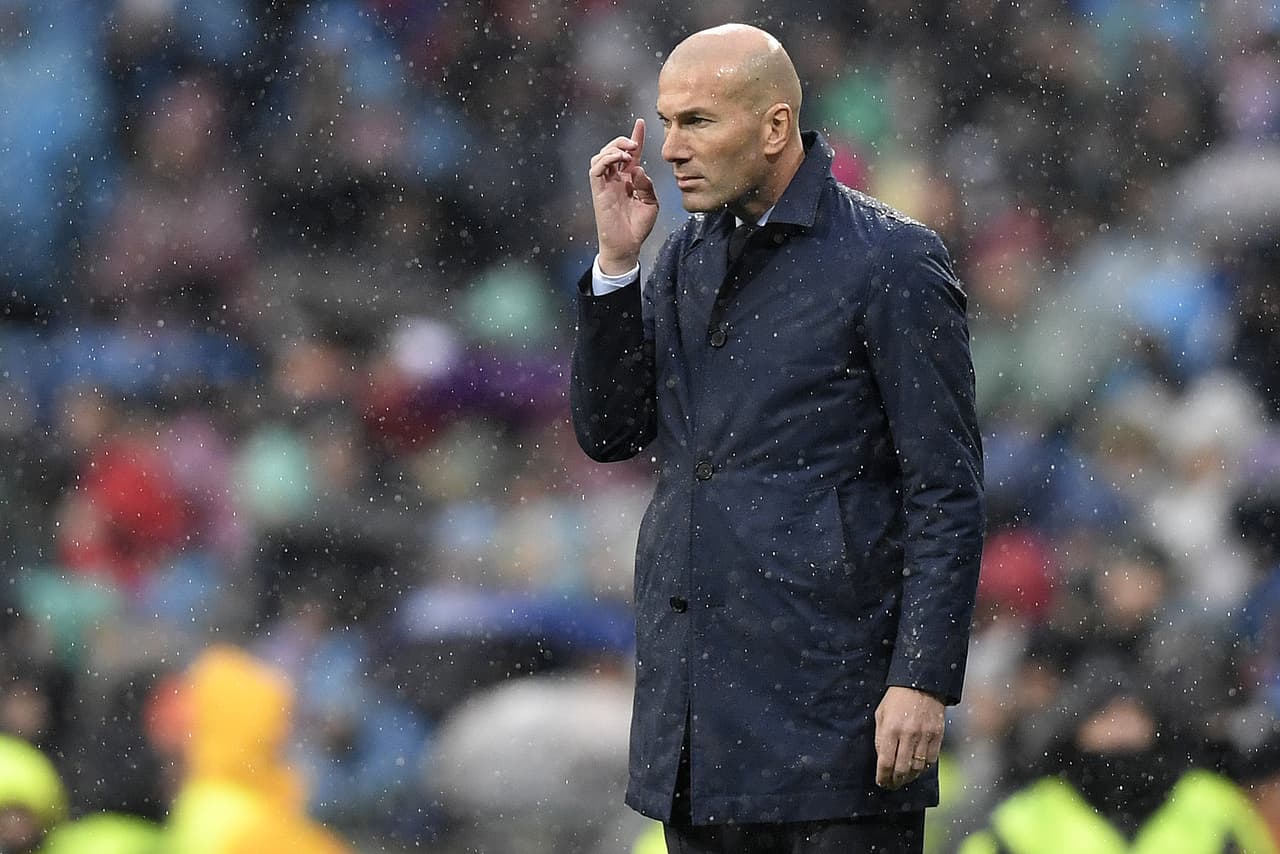 El técnico Zinedine Zidane, cuyo equipo cedió igualdad en casa contra el Numancia de segunda división en Copa del Rey, esperaba que con sus titulares pudiera dar una mejor imagen.