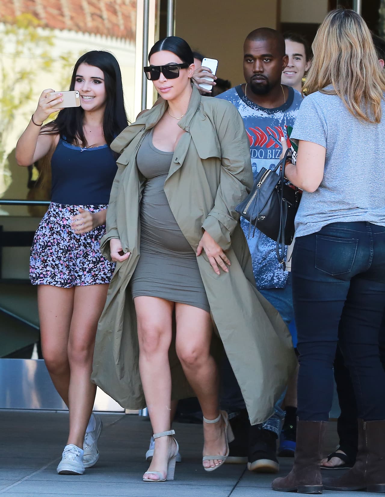 Ahora no los acompañaron guardaespaldas.