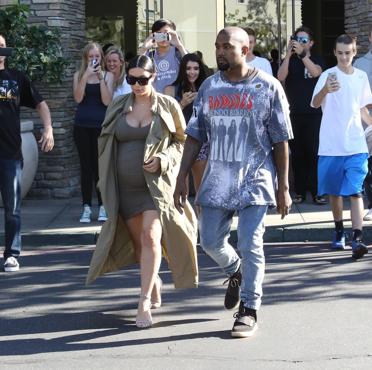 Los famosos quisieron tener una velada "tranquila".