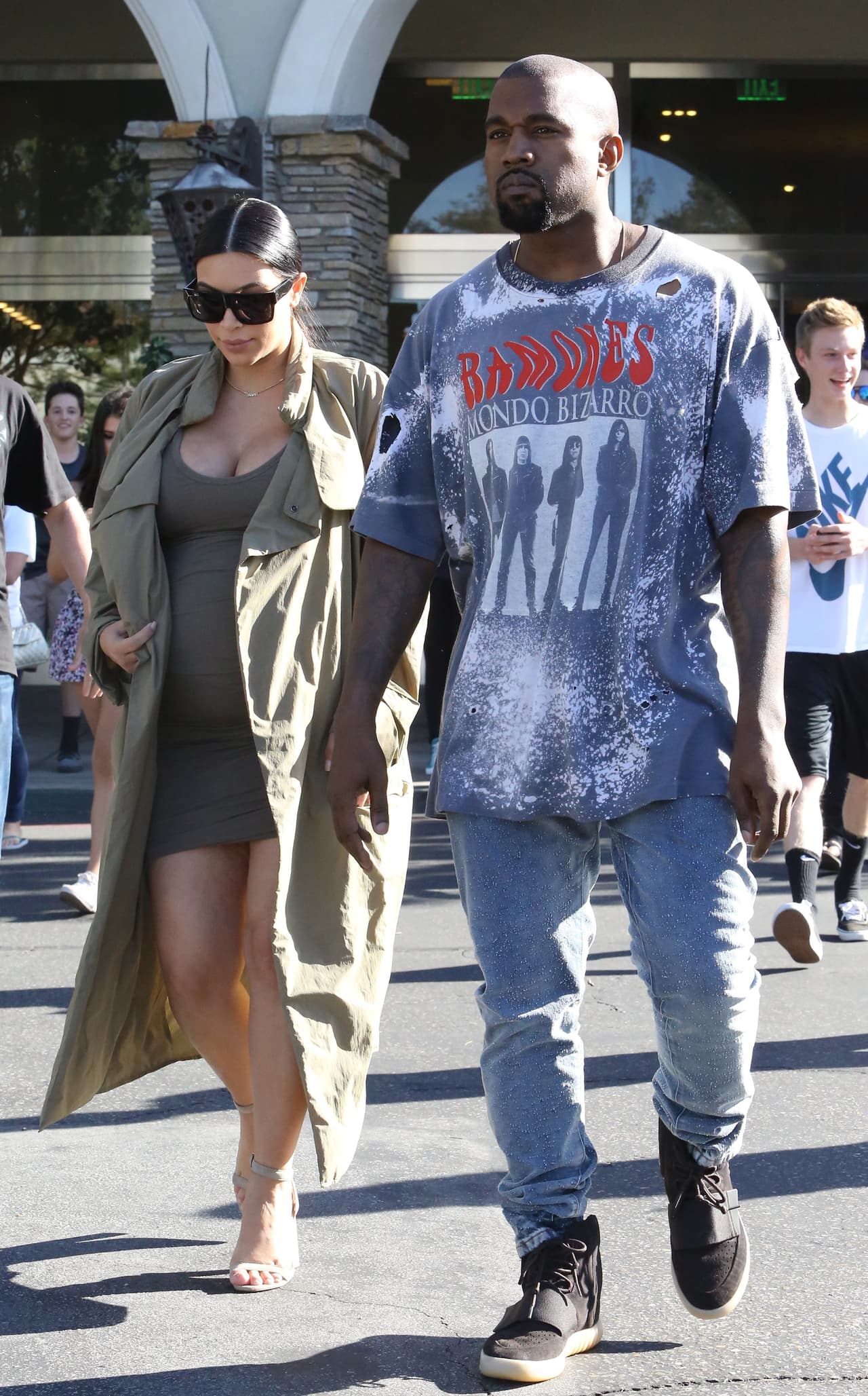 Kanye no desató su "furia" usual.