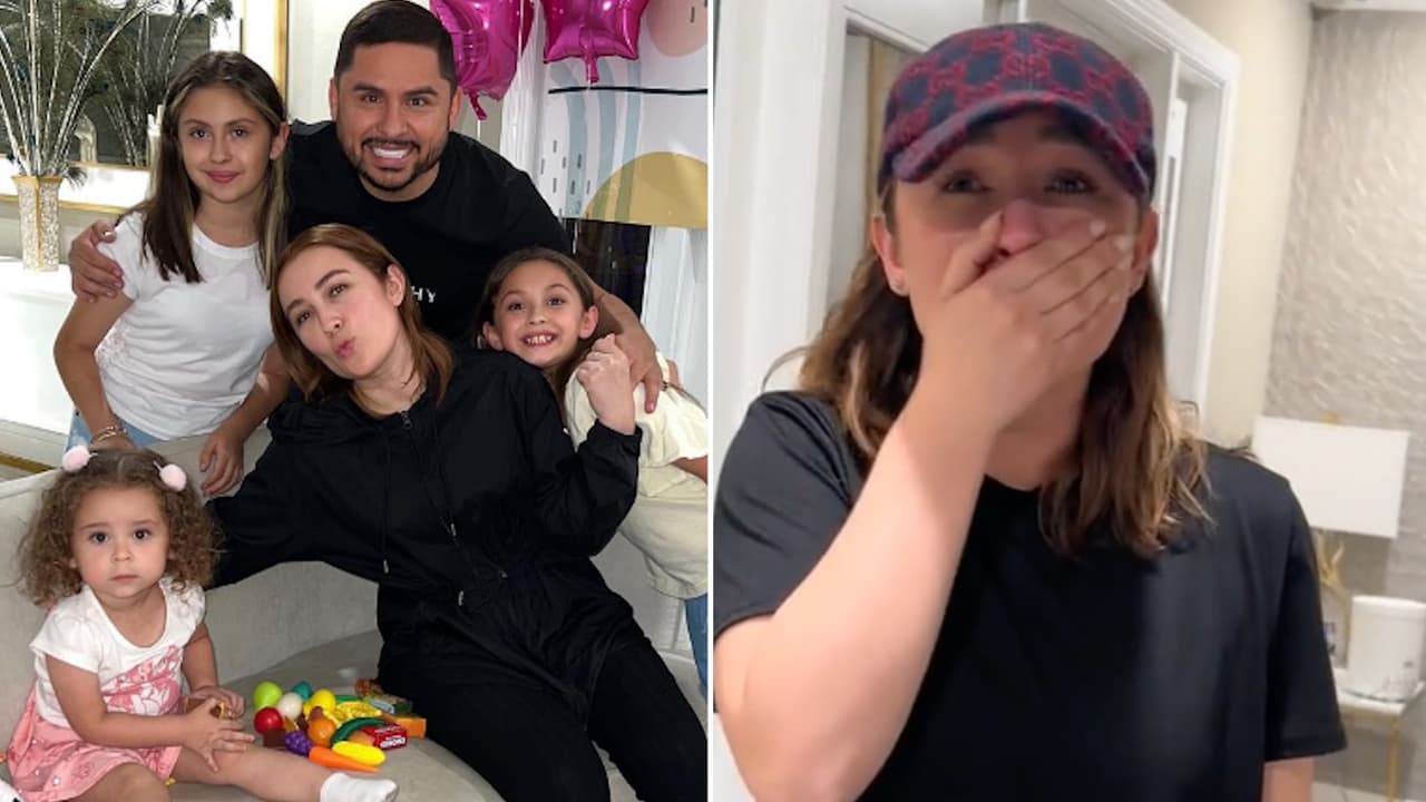 Larry Hernández y Kenia no planearon su cuarto embarazo: así fue el momento en que se enteraron