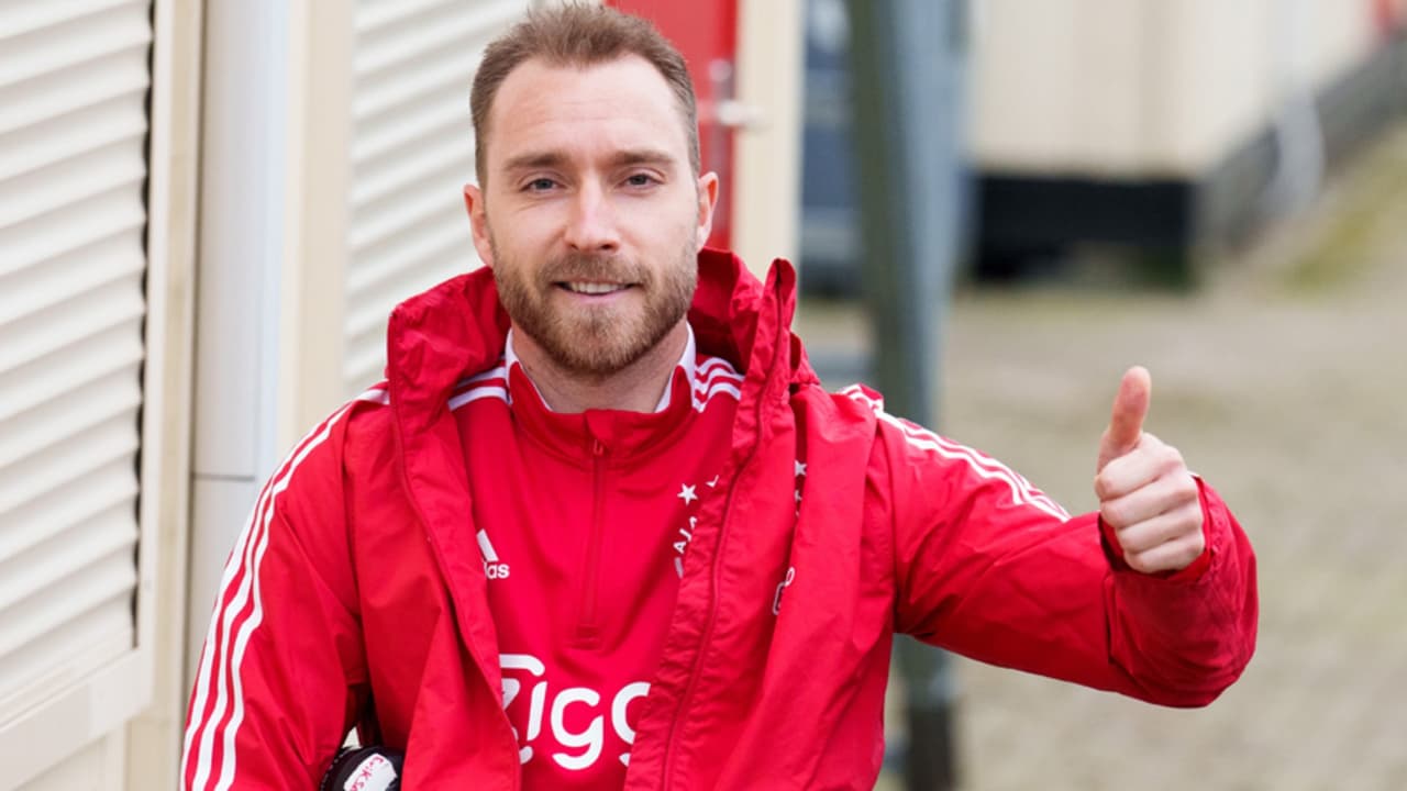 Christian Eriksen se entrena con el Ajax juvenil