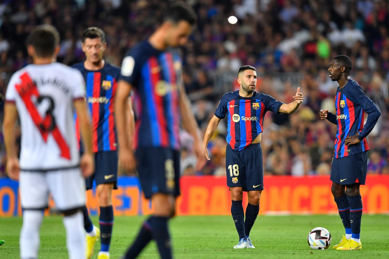 Barcelona y Rayo Vallecano empataron 0-0 en el Camp Nou en su debut en la temporada 2022-23 de LaLiga.