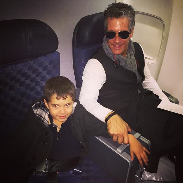 Fernando conoció a Margiolis Ramos en 2008, fruto de esta relación nació el único hijo del actor, Ángel Gabriel, en noviembre del mismo año.