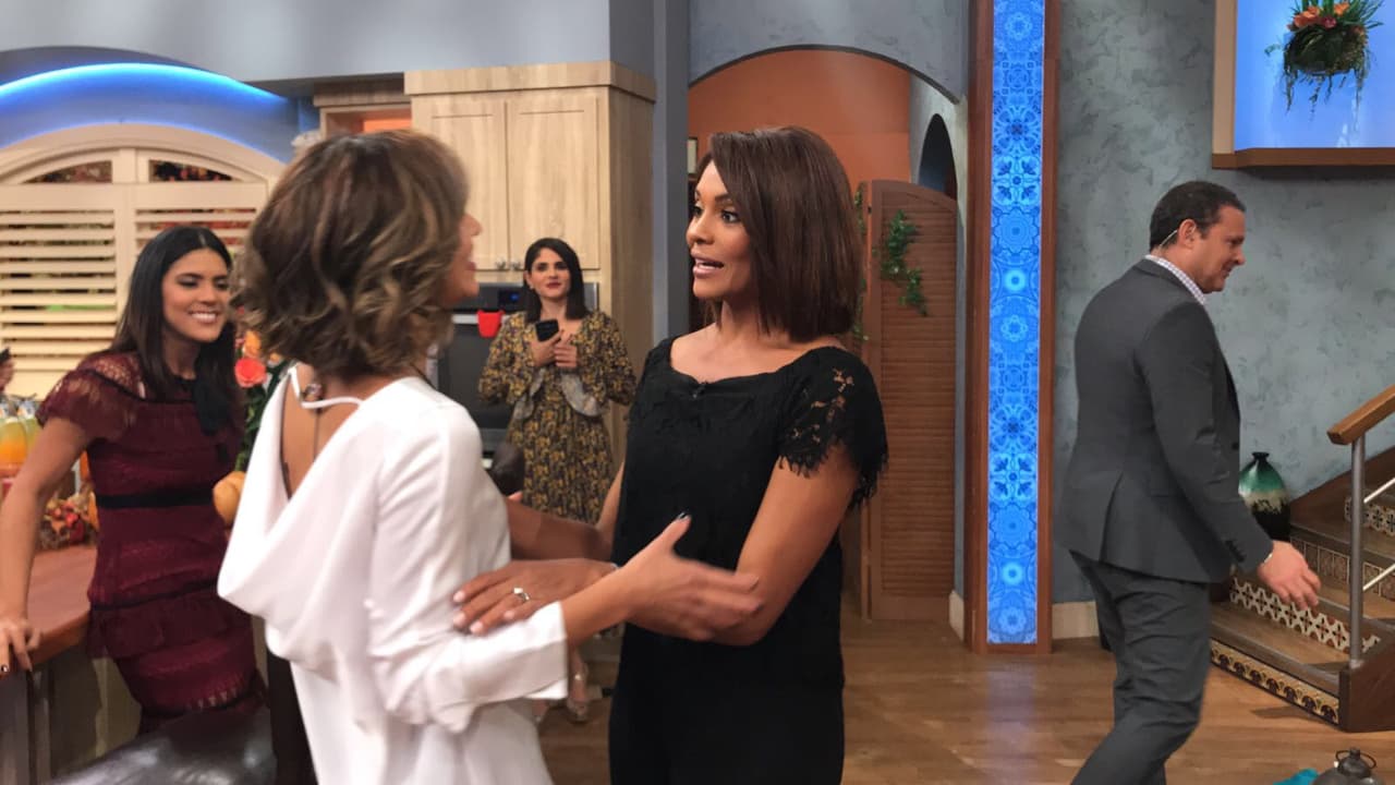 Además de compañeras de trabajo, Satcha e Ilia son grandes amigas y recordaron la época en que trabajaron juntas en Primer Impacto los fines de semana.