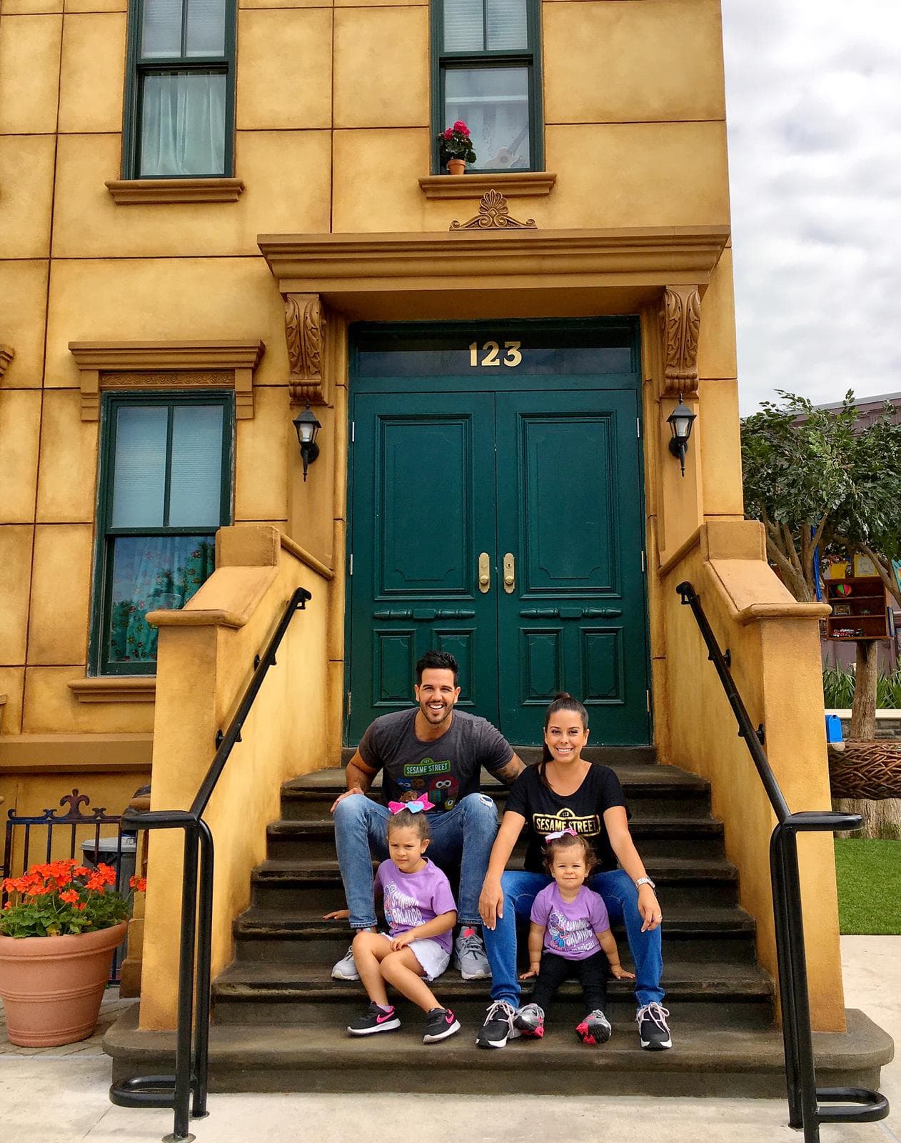 Las fotos del recuerdo no podían faltar. La familia quería guardar muchos instantes de la que fue una experiencia única.