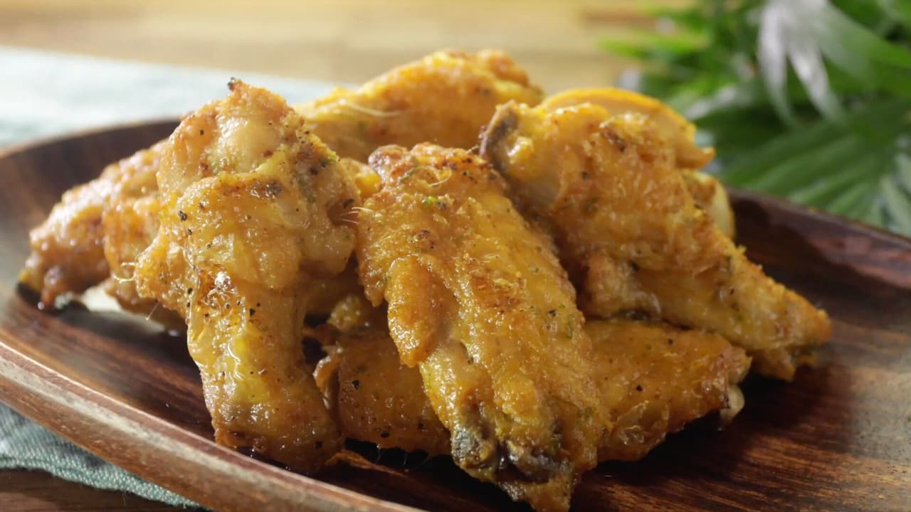 Alitas de pollo al limón