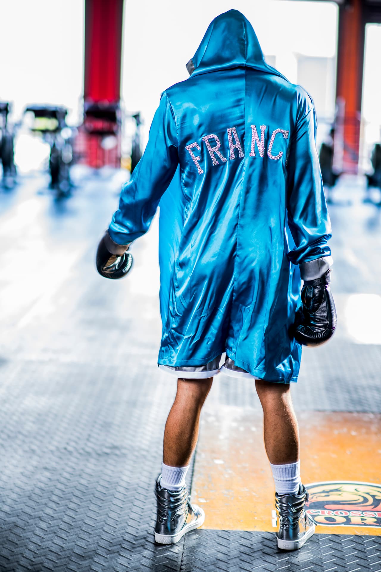 Franco Noriega en exclusiva para Mira Quién Baila. 
<br> Fotógrafo: 
<b>Felipe Cuevas / Univision</b> Locación: 
<b>CrossFit Doral – Miami, FL</b> Vestuario: 
<b>Blanca Elena Martínez</b> MakeUp: 
<b>Rocco Donna Hair & Beauty Art</b>
