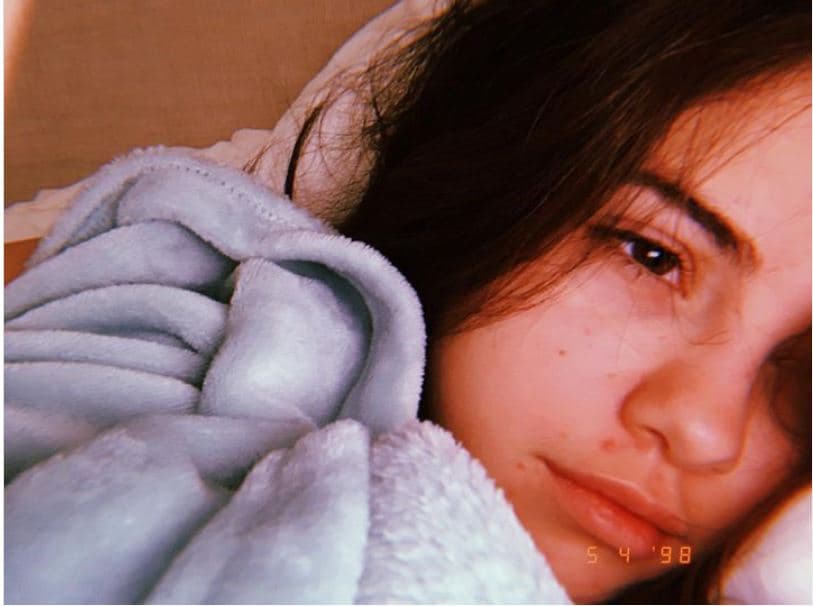 Selena Gomez sin maquillaje