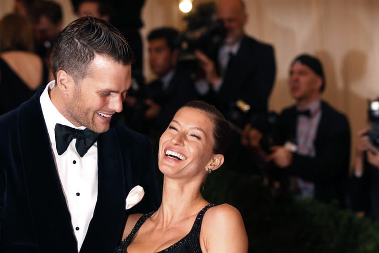 Tom Brady and Gisele Bundchen.