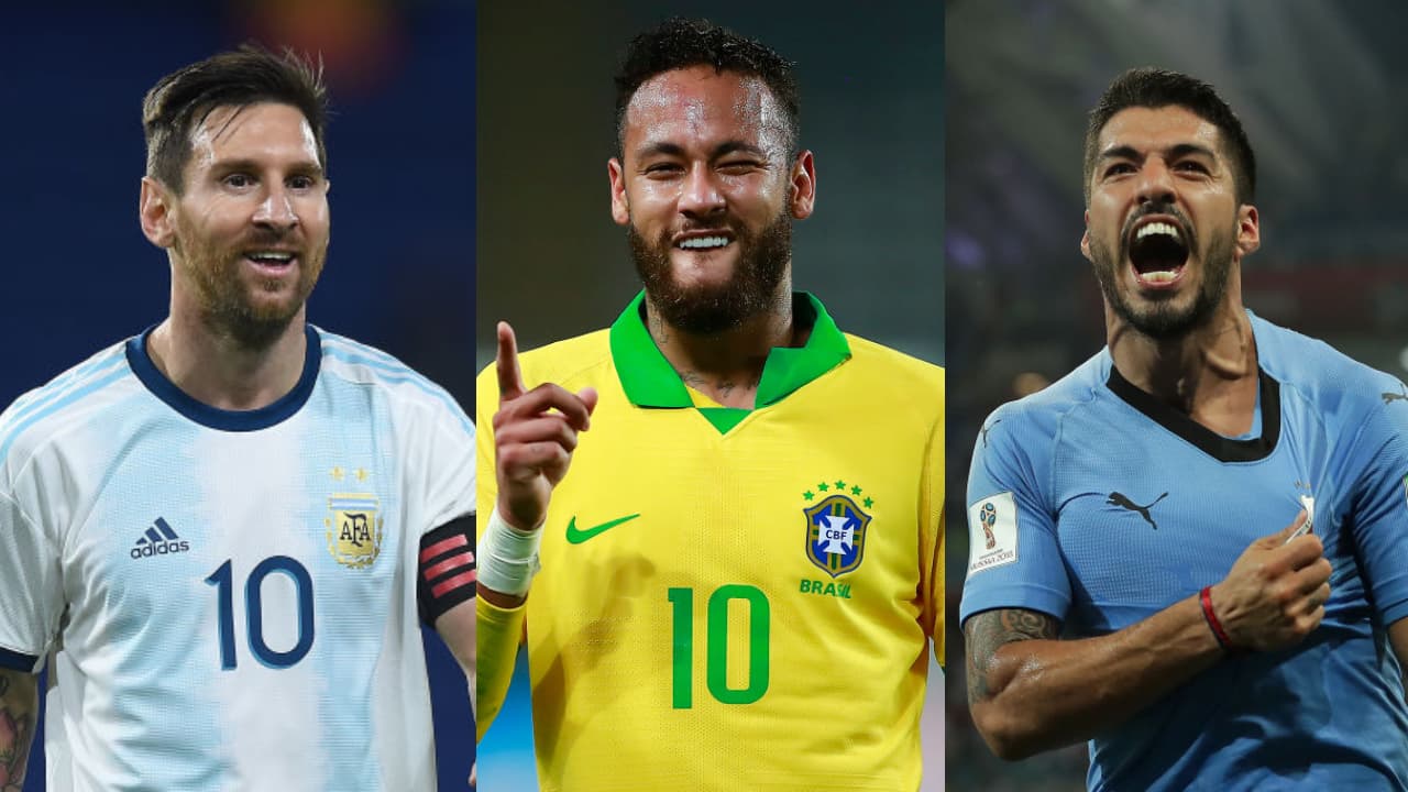 Estas son las estrellas que disputarán la Copa América 2021 | Tras una serie de cambios constantes derivados de la pandemia, estos jugadores nos deleitarán con el mejor futbol de Sudamérica.