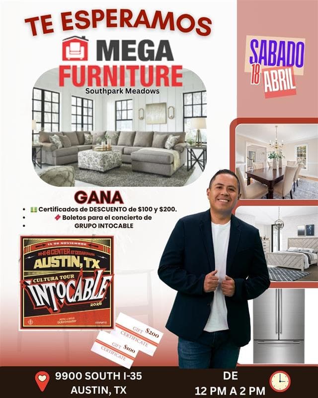 🎉🔥 ¡Atención Austin! Se viene algo MEGA este sábado 🔥🎉