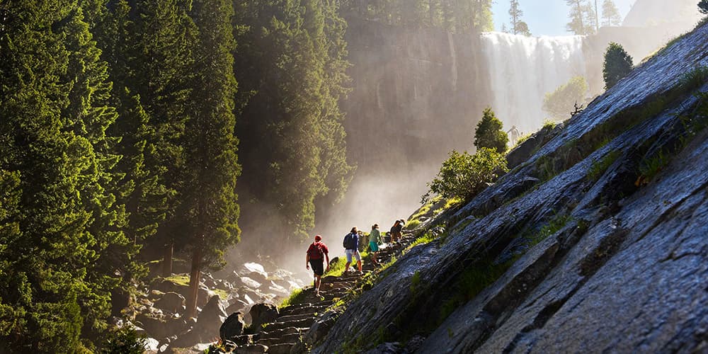 Si lo tuyo es la aventura, en el Parque Nacional Yosemite encontrarás desde caminatas guiadas hasta viajes de campamento de la Sierra Alta. Asimismo, en estas ofertas puedes hacer pequeños viajes como mochilero, paseos por senderos y lecciones de escalada.