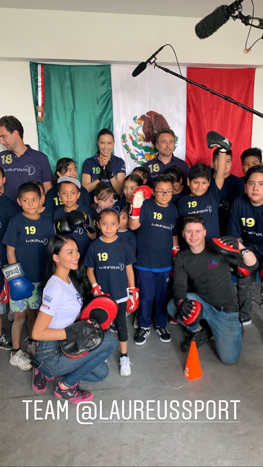 Ahora llevó su belleza a México, en donde se encuentra para participar en actividades deportivas altruistas.