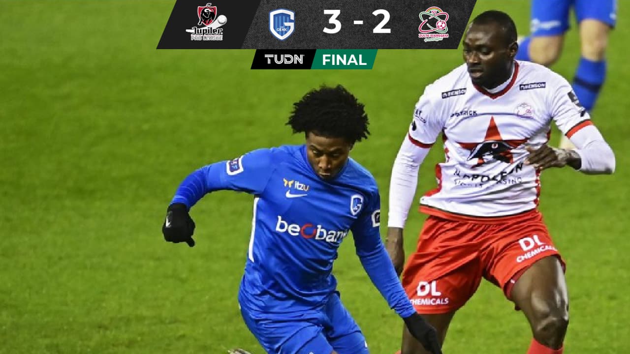 Sin Arteaga, el Genk derrotó al Zulte Waregem de Govea