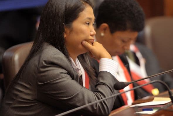 Keiko aseguró que la familia esperará que la justicia peruana se pronuncie respecto del hábeas corpus presentado para lograr la libertad de su padre.