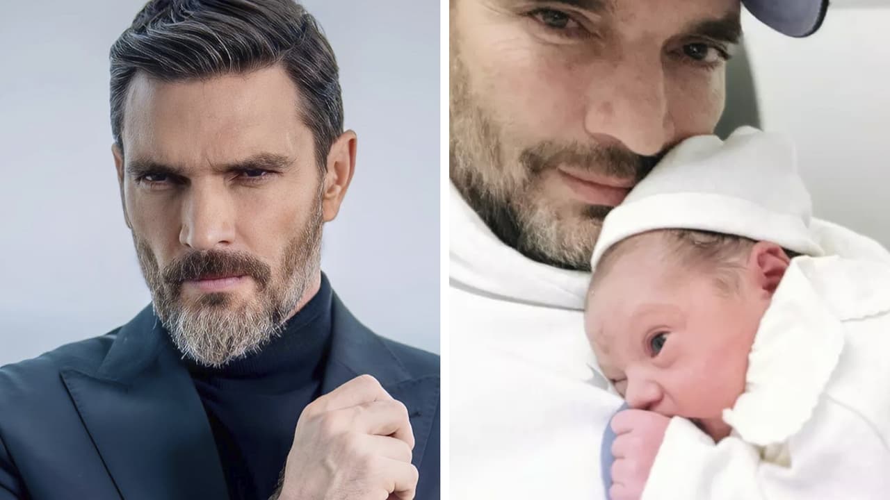 Julián Gil le dio su primera lección de futbol a su nieto: le dicen que es el abuelo más tierno