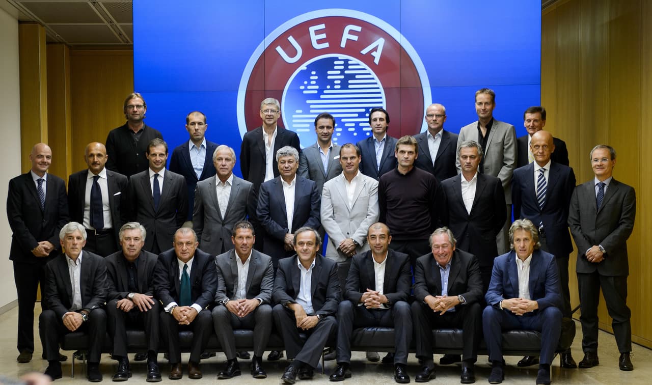 Esta es la del 2014, con la presencia de Diego Pablo Simeone, Jorge Jesús y Luciano Spalletti, entre otros.