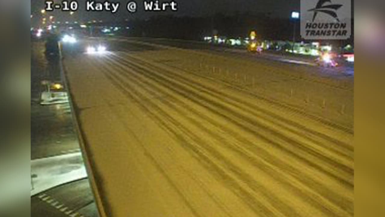 "Evite viajar": Informan de 134 accidentes en Houston tras impacto de la tormenta invernal