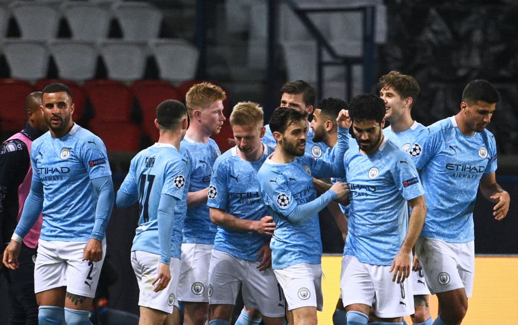 Kevin De Bruyne y Riyad Mahrez aprovechan los errores del PSG para darle la vuelta al marcador 1-2 y se acercan a la primer final de UEFA Champions League de su historia.