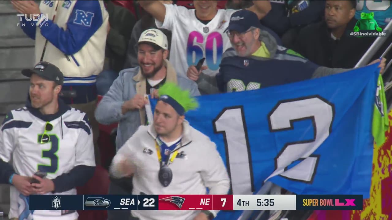 ¡Quinto gol de campo para Seattle Seahawks!