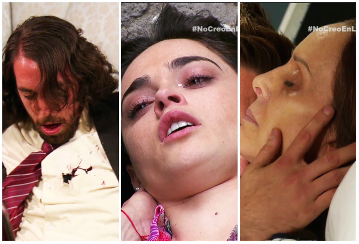 Estos momentos te pondrán la piel chinita y hasta escalofríos te darán. Recuerda lo más dramático de Yo No Creo En Los Hombres. Más vale estar preparado.