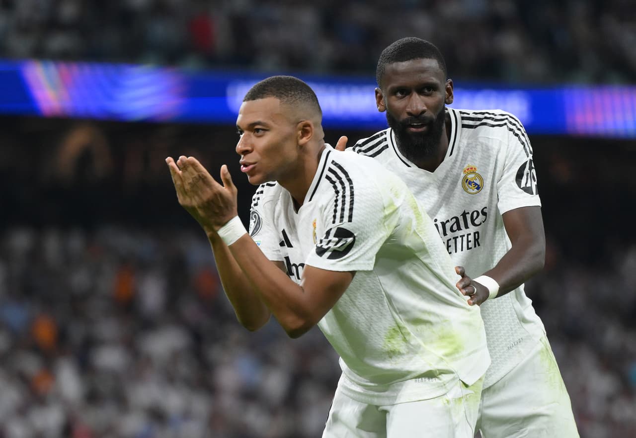 ¡Real estreno! Mbappé marca primer gol con Real Madrid en Champions