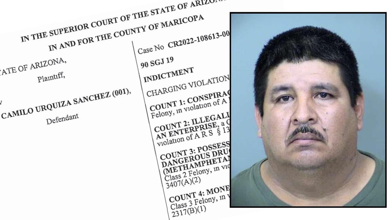 Acusan a un hombre luego de descubrir 317 libras de metanfetamina en su casa