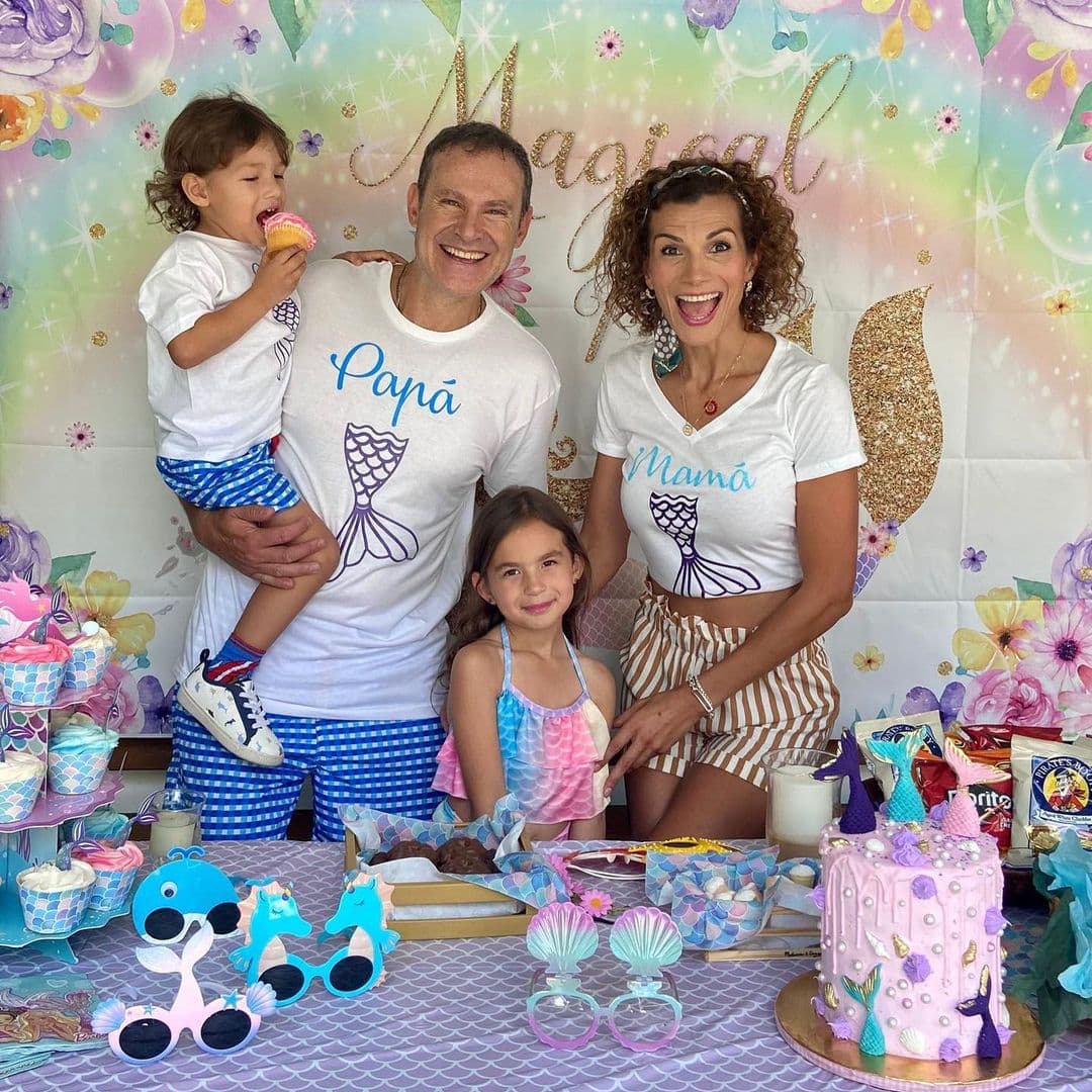 Alan Tacher y Cristy Bernal se lucieron con la decoración en su hogar para consentir a su hija. Liam, el más pequeño de los cinco hijos del conductor mexicano también estaba feliz de celebrar a su hermanita.