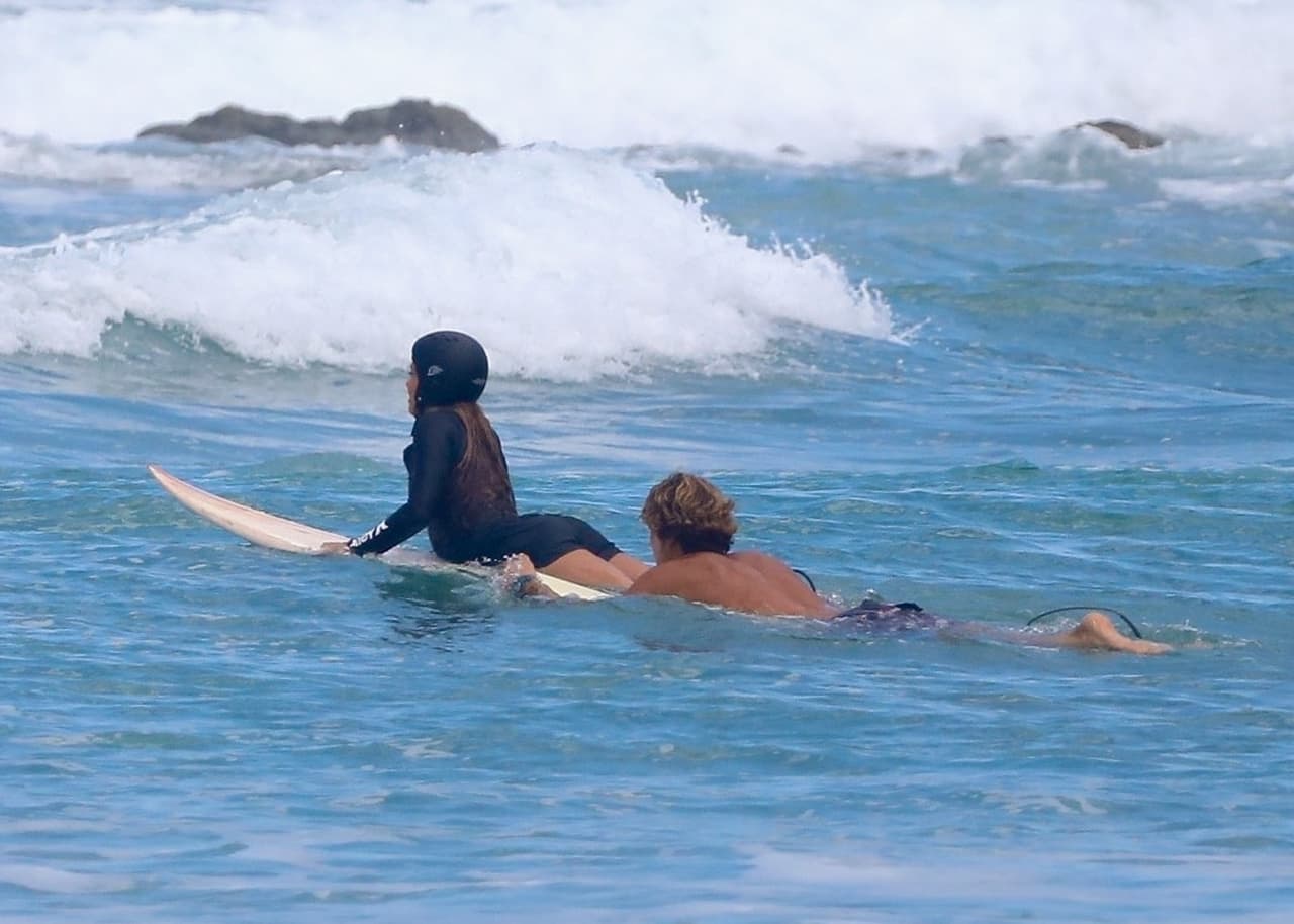 Shakira practicó su deporte favorito en Costa Rica.