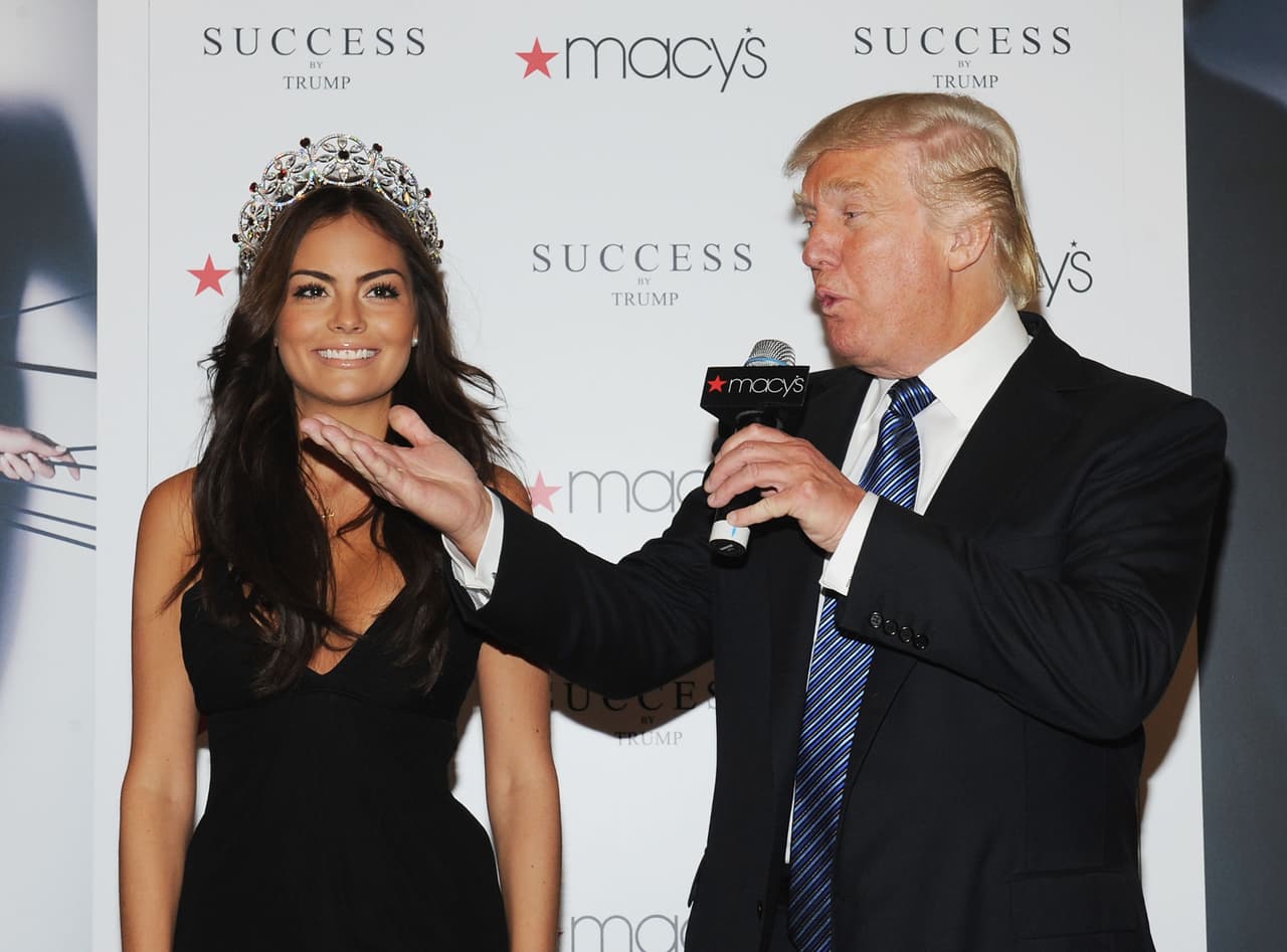 Pero ella no es la única Miss Universo a la que tomaron por sorpresa las declaraciones de Trump, ya que Ximena Navarrete también reaccionó.