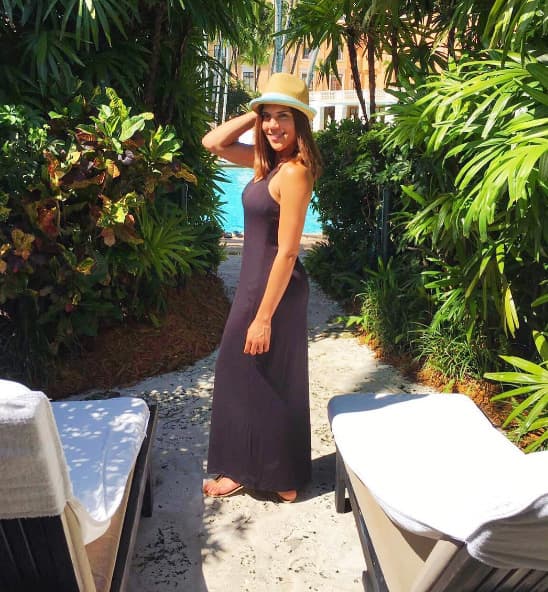 Francisca Lachapel: "Mis amig@s! Por aquí estamos disfrutando de esta bella tarde, y ustedes en qué están?". (Junio 25, 2016)