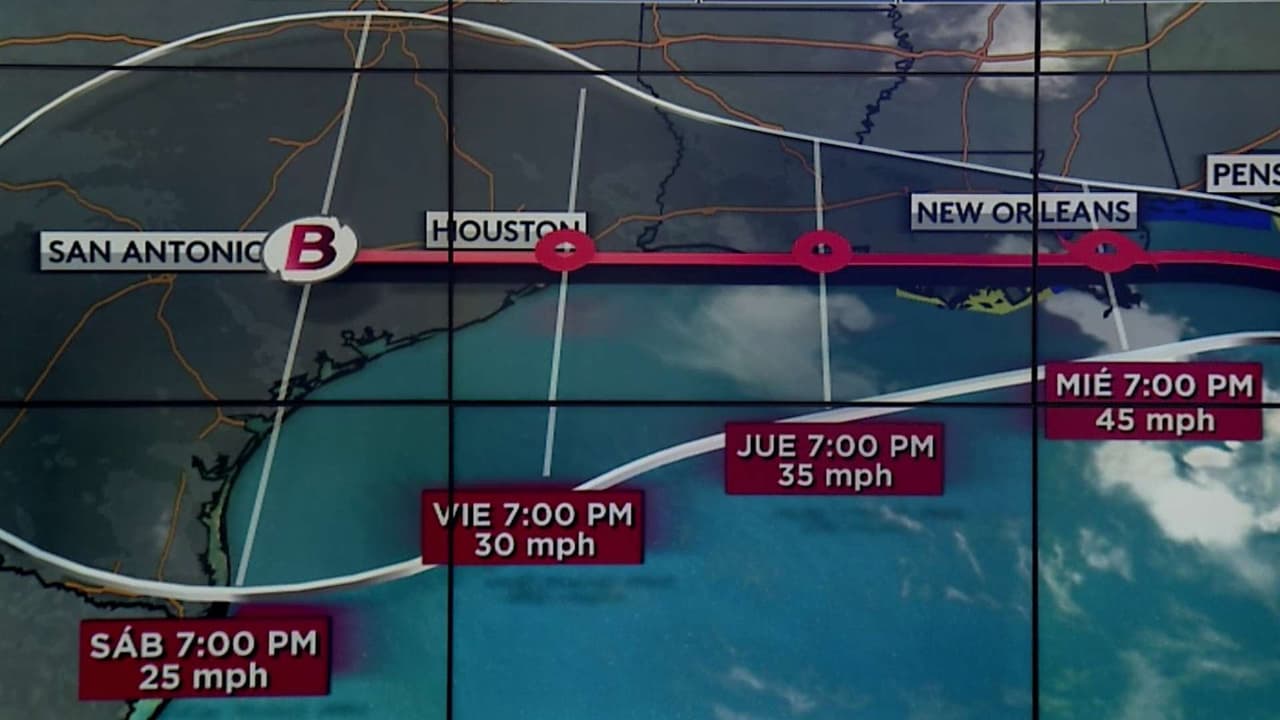 Se forma la tormenta tropical Bertha en el Golfo: así se puede ver afectado Houston
