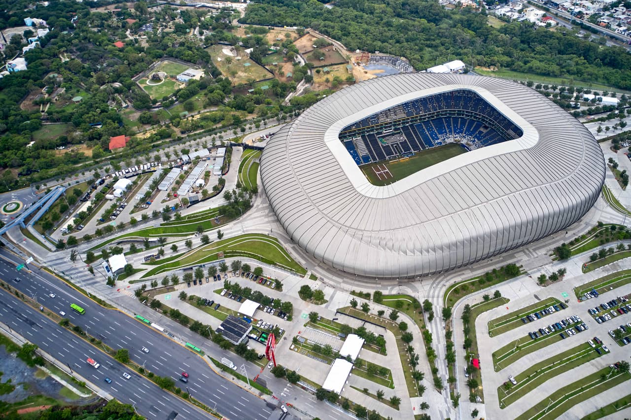 ¿Cómo llegar al Estadio Monterrey en transporte público, auto y taxi de aplicación?