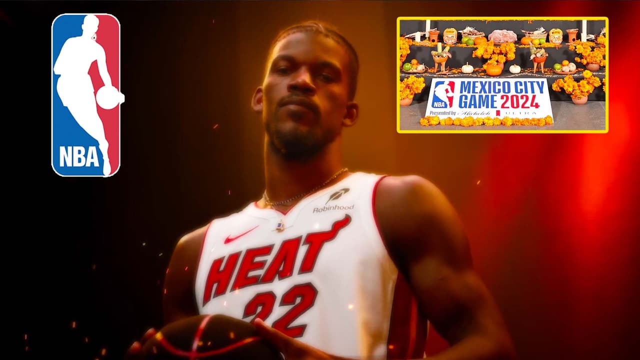 NBA y el Miami Heat ganan corazón de México con altar de Día de Muertos